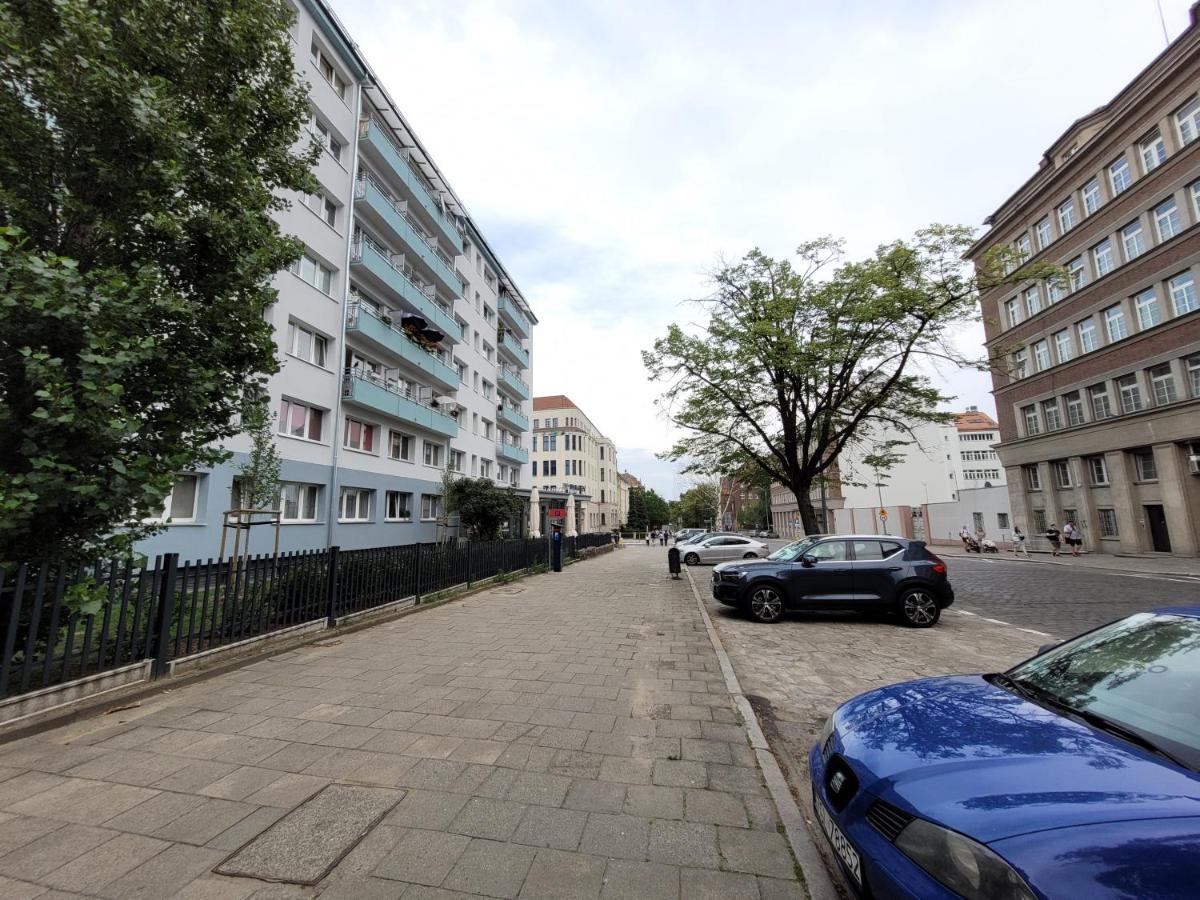 Sloneczny Apartament Przy Filharmonii, Walach Chrobrego Daire Szczecin Dış mekan fotoğraf